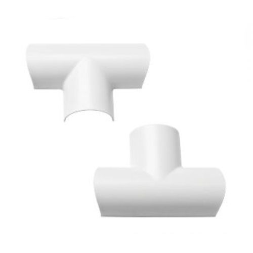 D-Line 30x15 White Equal Tee Bends (Pk.2)