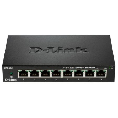 D-Link 8-Port Fast Ethernet Switch