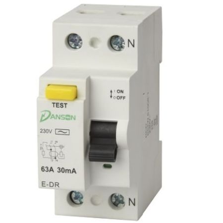 Danson 63A 30ma Type.A 2mod RCD