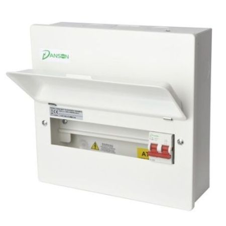 Danson Metal 4-Module (2 Way) 100A D/P Main Switch Board