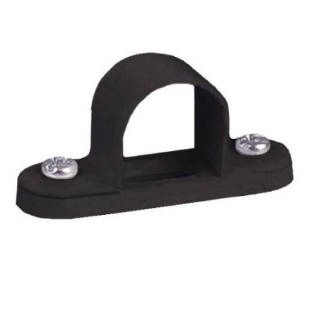 Deligo 25mm Black Steel Spacer Bar Saddle