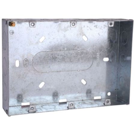 Deta 9-11G Flush Metal Back Box