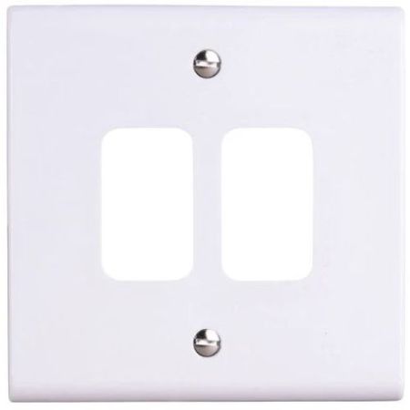 Deta Slimline 1G Grid Front Plate