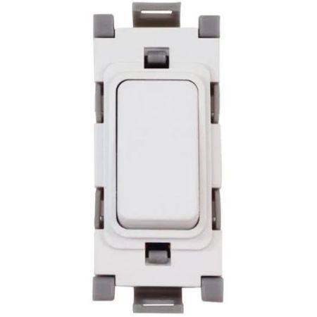 Deta 20A DP Grid Switch White