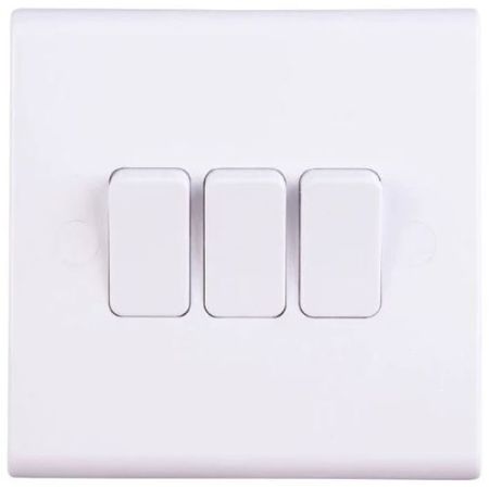 Deta Slimline 3G 2w Plate Switch