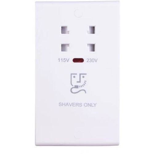 Deta Dual Voltage Shaver Socket