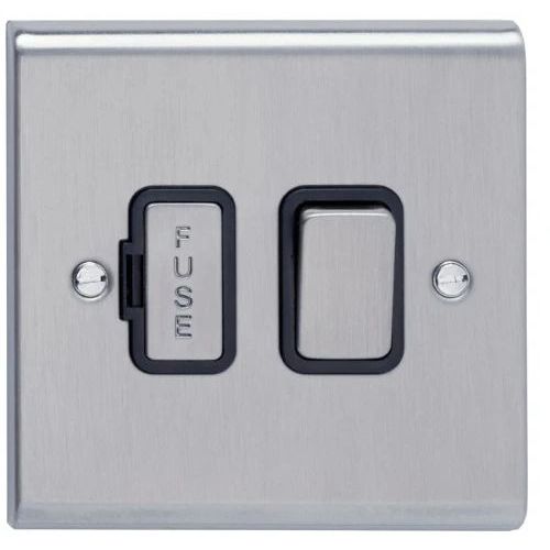 Deta Stainless Steel Switched Fused Spur