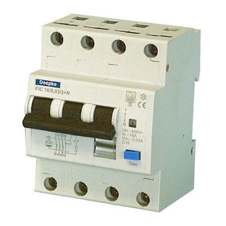 Doepke 4pole 16a 30ma 6ka RCBO