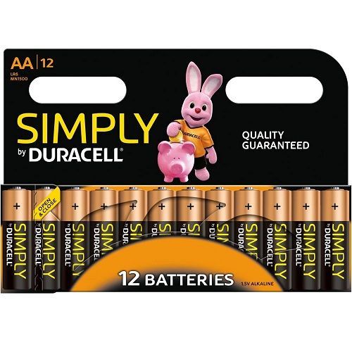 Duracell Aa Mn1500 Pk12 Simply