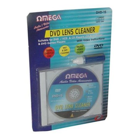 CD/DVD 4 In 1 Wet/Dry Lens Cleaner