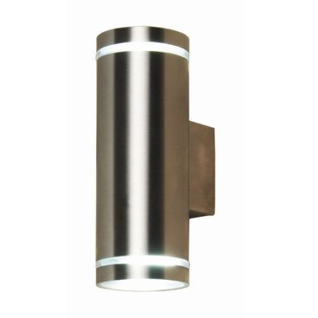 Elstead IP65 2x9w GU10 Stainless Steel Up-Down