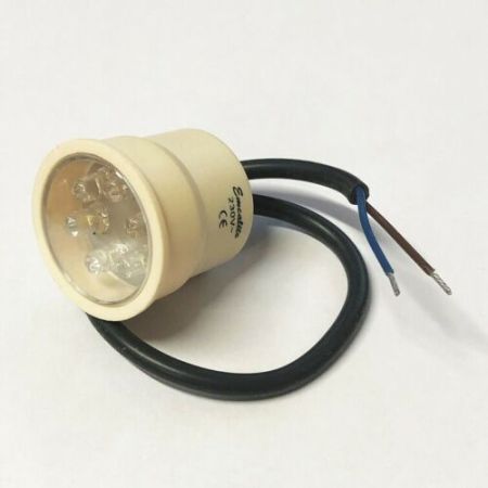 Emcolite Mains LED Red Lamp