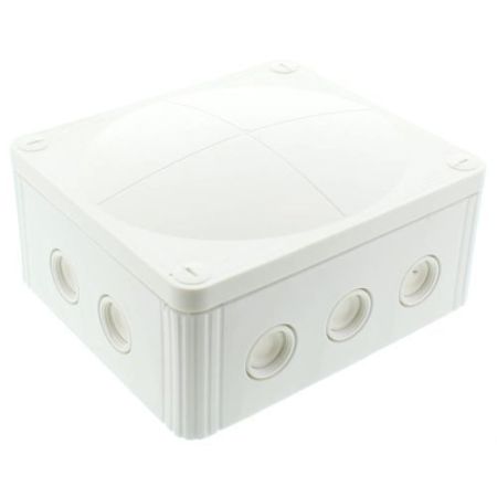 160 X 140 X 81 IP66 White Junction Box ( + Terms) 1ltr 250ml