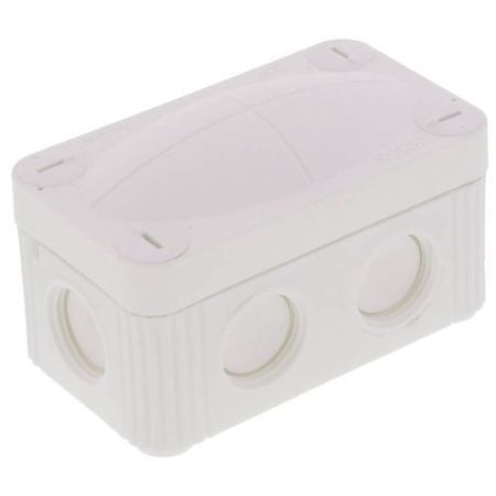 85mmx49mmx50mm IP66 White J/Box (Empty) 100ml