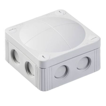 85mmx85mmx51mm IP66 Grey J/Box (With 3x221 Wago) 200ml