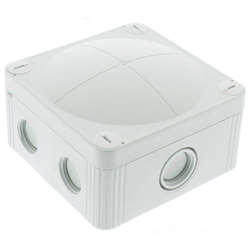 95mmx95mmx51mm IP66 Grey J/Box (With Terminals) 200ml