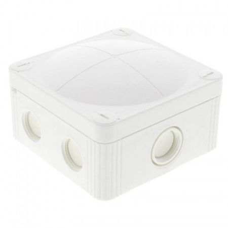 95mmx95mmx51mm IP66 White J/Box (With Terminals) 200ml
