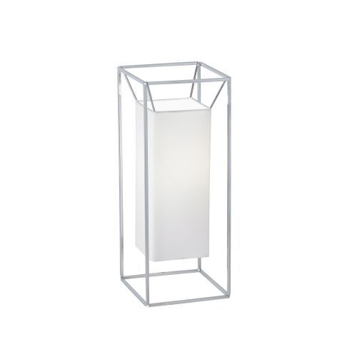 Endon Aldgate Chrome/White Table Lamp