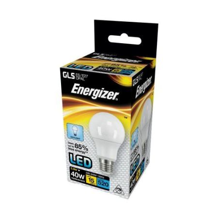 Energizer LED GLS ES 5.9w=520l=40w Opal Daylight