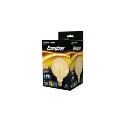 Energizer LED G125 ES 5w=470l=40w Fil Gold Eww 2200k Dimmabl