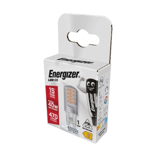 Energizer LED G9 470lm 4.2w 4,000k