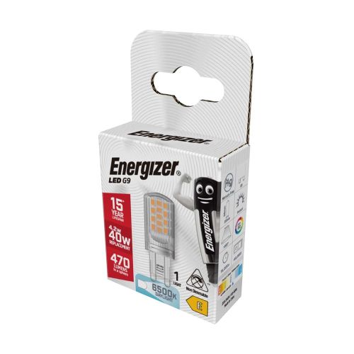 Energizer LED G9 470lm 4.2w 6,500k