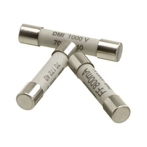6 X 32mm 500ma Miniature Fuse Ur 1000v For Multi Meters (Each)