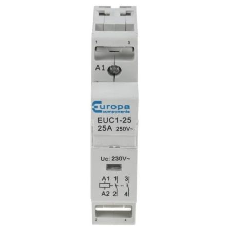 Europa 25A 2-N/O Ac Contactor