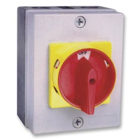 Europa 32A 6 Pole Isolator Switch