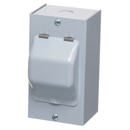 Europa 2-Mod IP40 Metal Enclosure + Lid
