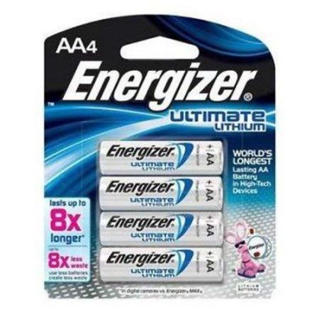 Eveready Lr6 (Aa) Ultimate Lithium- (4pk)