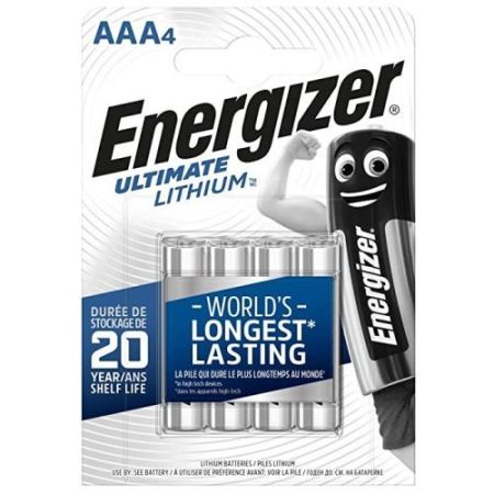 Eveready Lr03 (Aaa) Ultimate Lithium- (4p