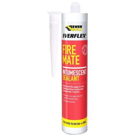 Everbuild Fire Rated Intumescent Sealant White