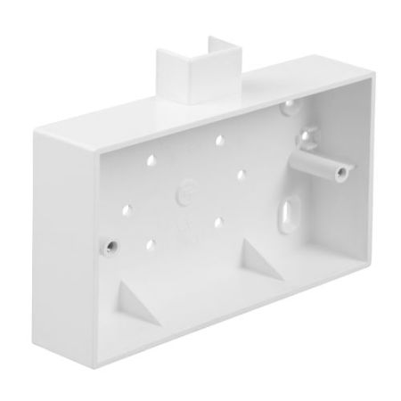 1G 32mm PVC Square Conduit/Trunking Box