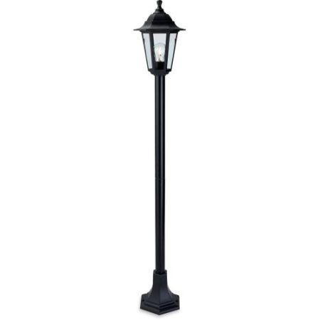 Firstlight Malmo Resin Lantern - Post Black