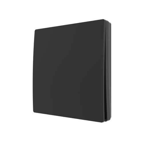 Forum Kinetic 1G Push Switch Black