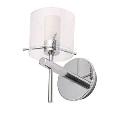 Forum Gene Clr Cylinder Wall Lt Chr Chrome