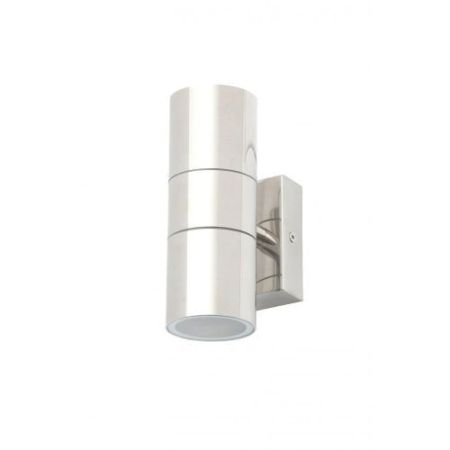 Forum Leto Up/Down Light Polished Stainless Steel