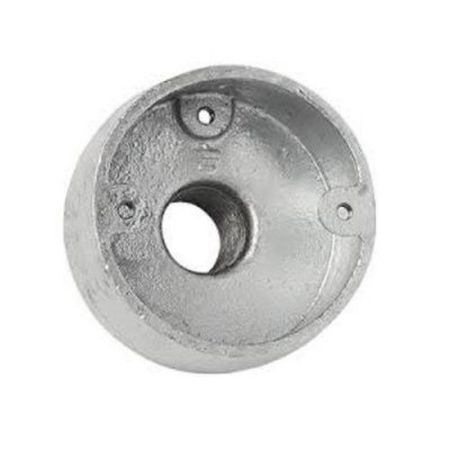 20mm Galvanised Back Outlet Box