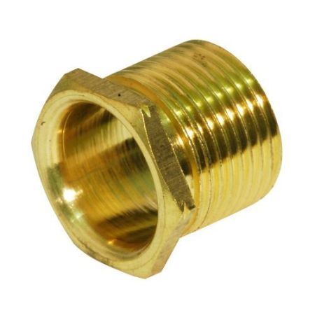 Long Brass Male Bushes 20mm