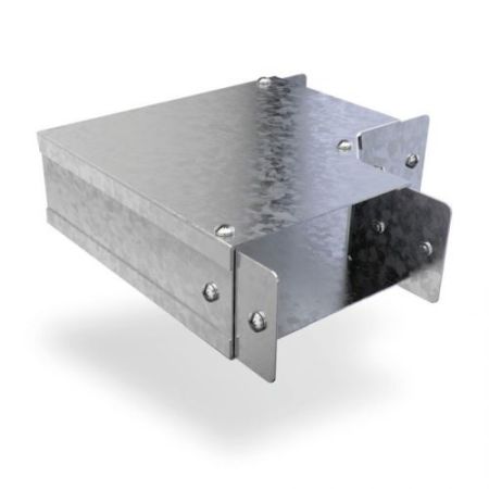 Galv 100mmx100mm 90-Deg Flat Angle