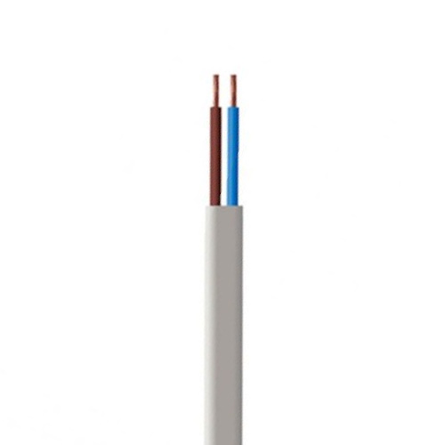 0.5mm 2192y 2c Oval White 100m (C203)