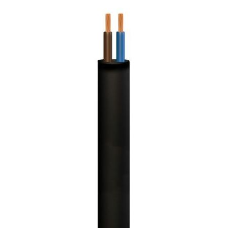 0.75mm 2192y Oval 2c Black 100m (C211)