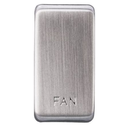 Bg Br/Steel Rocker Marked Fan (Pk10)
