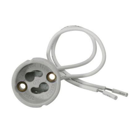 GU10 LAMP HOLDER WITH TAILS