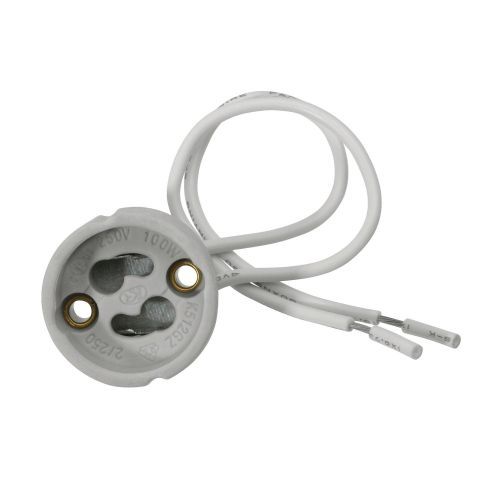 GU10 LAMP HOLDER WITH TAILS