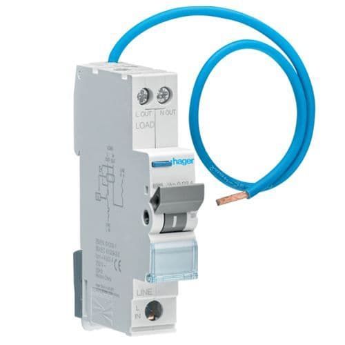 Hager 10A 30ma Mini RCBO