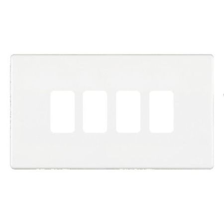 Hamilton 4G Front Plate White