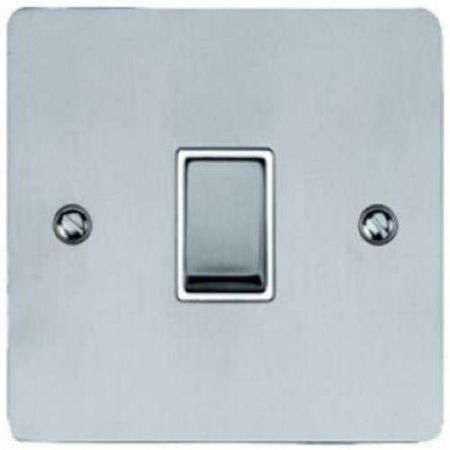 Heritage 1G 2w Switch Sat Chrome