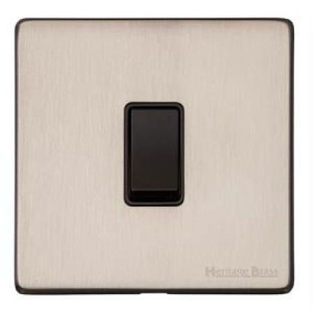 Heritage Satin Nickle 1G 2w Switch